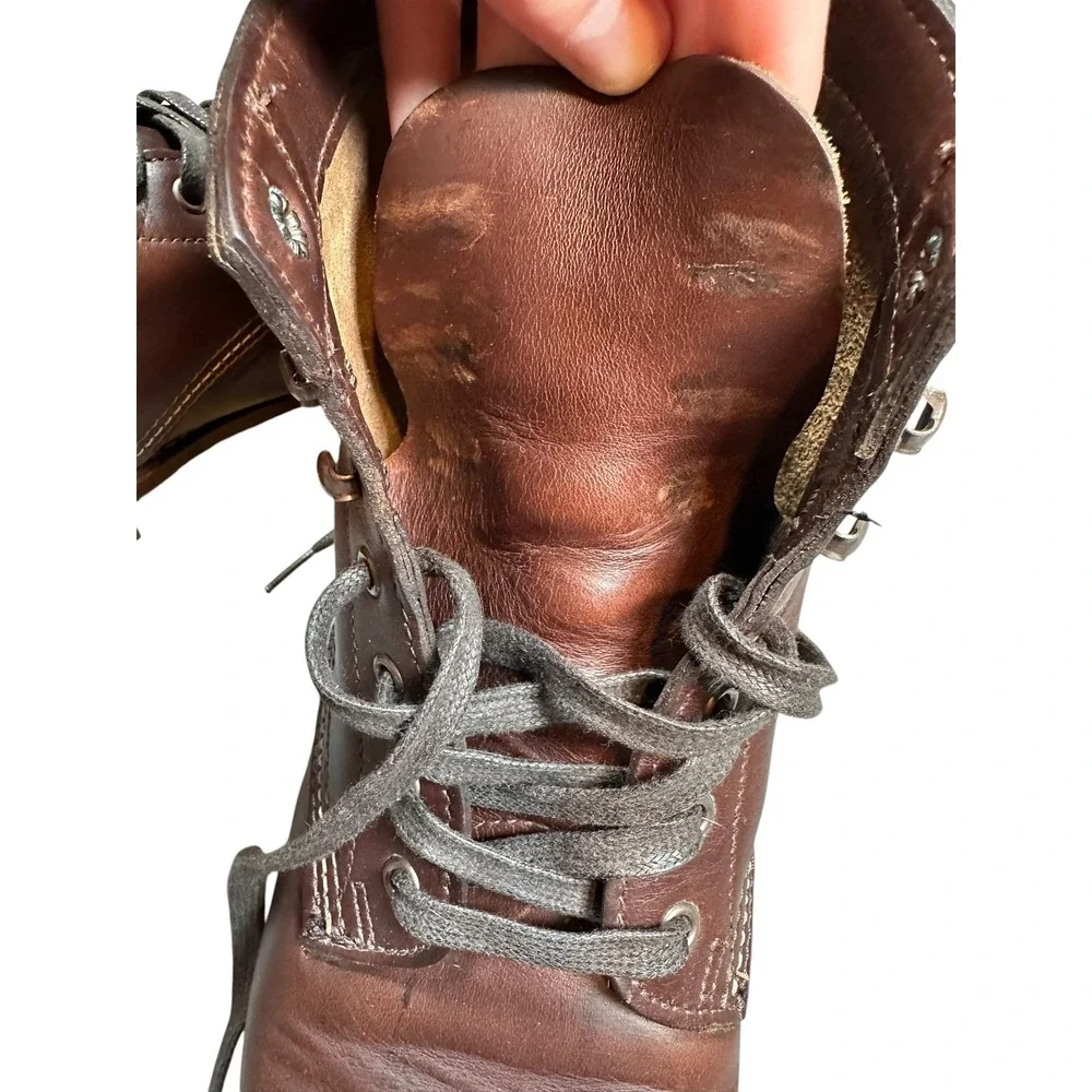 Wolverine 1000 Mile Mens Brown Leather Boots W05301 Made in USA Work Heritage